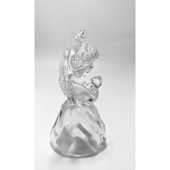 Vintage Mikasa Germany Crystal Angel Christmas Ornament Figurine Heavenly Music - Picture 4 of 6